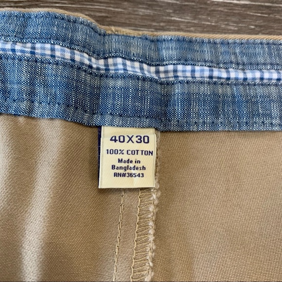 G.H. Bass Men’s Wilton Chino 40Wx30L NWT - Picture 8 of 10